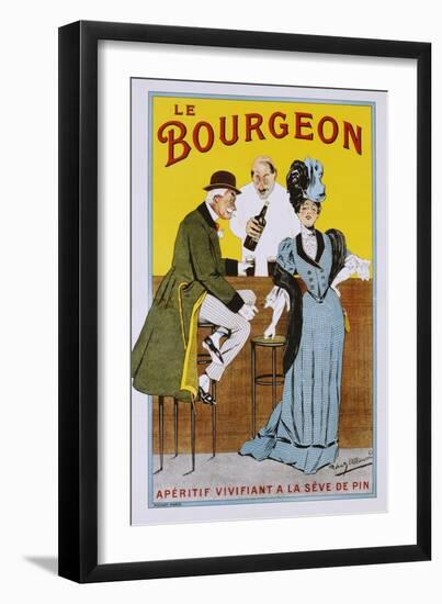 Le Bourgeon Poster-Robert Allouard-Framed Giclee Print