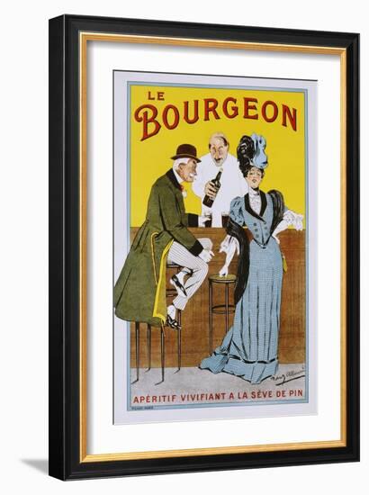 Le Bourgeon Poster-Robert Allouard-Framed Giclee Print