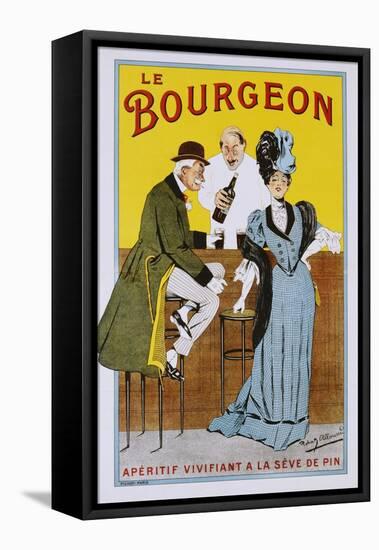 Le Bourgeon Poster-Robert Allouard-Framed Premier Image Canvas