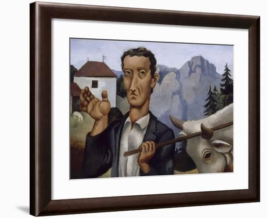 Le bouvier-Roger de La Fresnaye-Framed Giclee Print