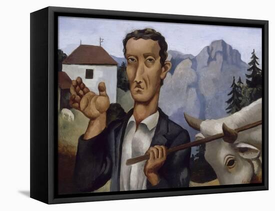 Le bouvier-Roger de La Fresnaye-Framed Premier Image Canvas