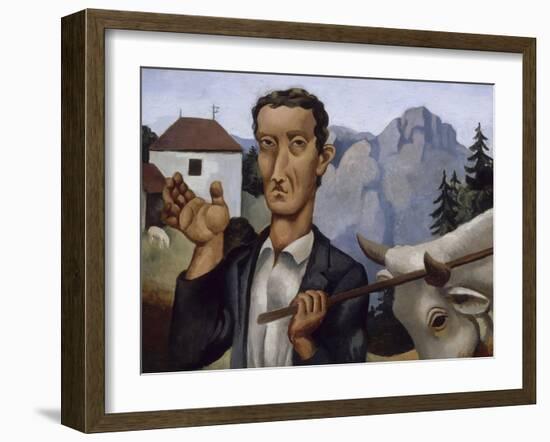 Le bouvier-Roger de La Fresnaye-Framed Giclee Print