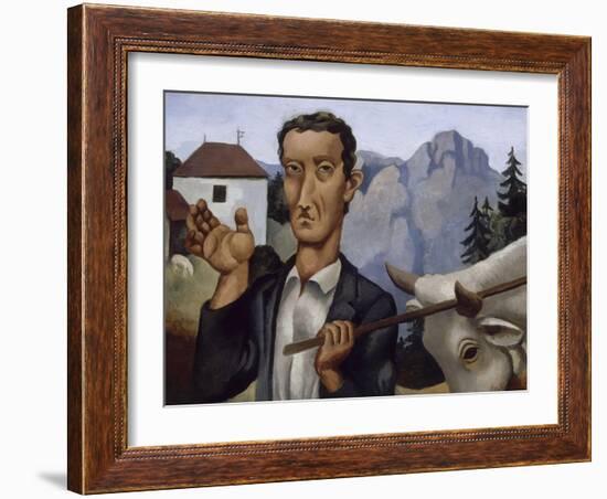 Le bouvier-Roger de La Fresnaye-Framed Giclee Print