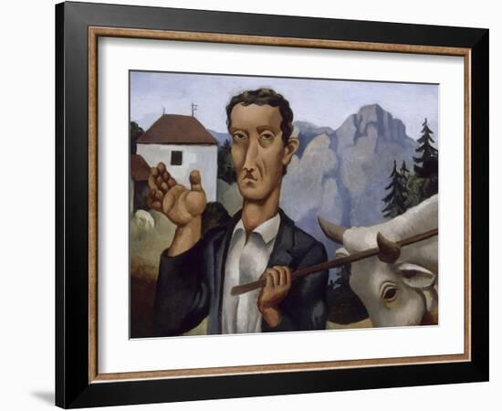 Le bouvier-Roger de La Fresnaye-Framed Giclee Print