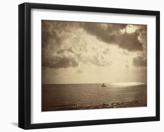 Le Brick au clair de lune-Gustave Le Gray-Framed Giclee Print