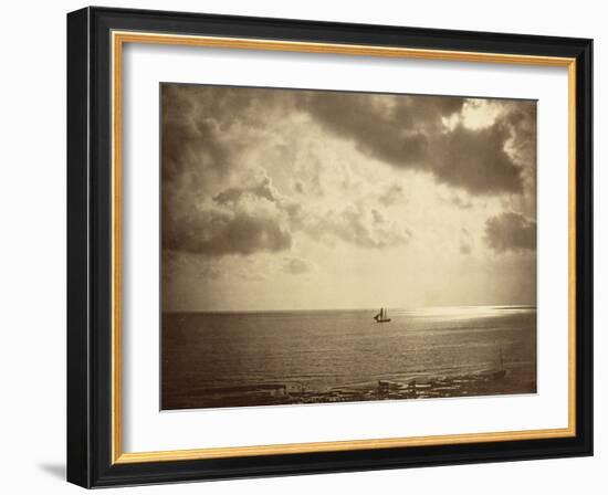 Le Brick au clair de lune-Gustave Le Gray-Framed Giclee Print