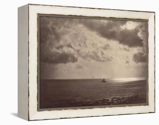 Le Brick au clair de lune-Gustave Le Gray-Framed Premier Image Canvas