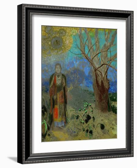 Le Buddha (1906-1907) .-Odilon Redon-Framed Giclee Print