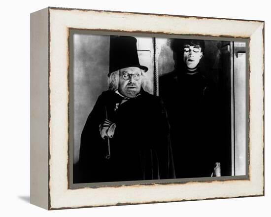 Le cabinet du Docteur Caligari-null-Framed Stretched Canvas