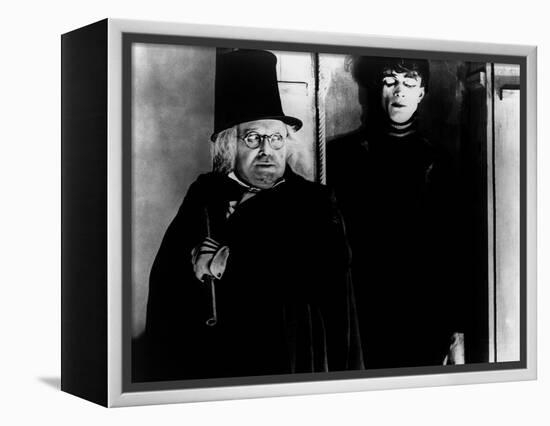 Le cabinet du Docteur Caligari-null-Framed Stretched Canvas