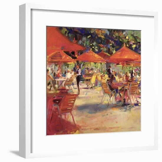 Le Cafe Du Jardin-Peter Graham-Framed Giclee Print