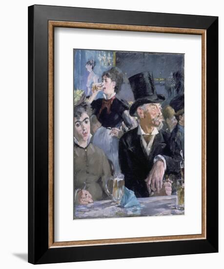 Le Café - Le Concert, 1878-Edouard Manet-Framed Giclee Print