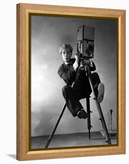 Le Cameraman (The Cameraman) De Edwardsedgwick Avec Buster Keaton 1928-null-Framed Stretched Canvas