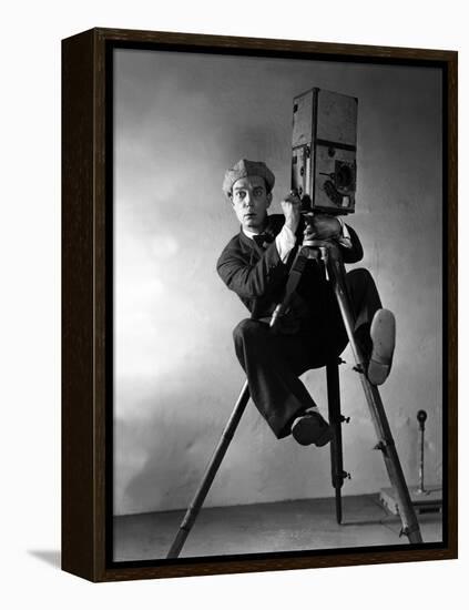 Le Cameraman (The Cameraman) De Edwardsedgwick Avec Buster Keaton 1928-null-Framed Stretched Canvas