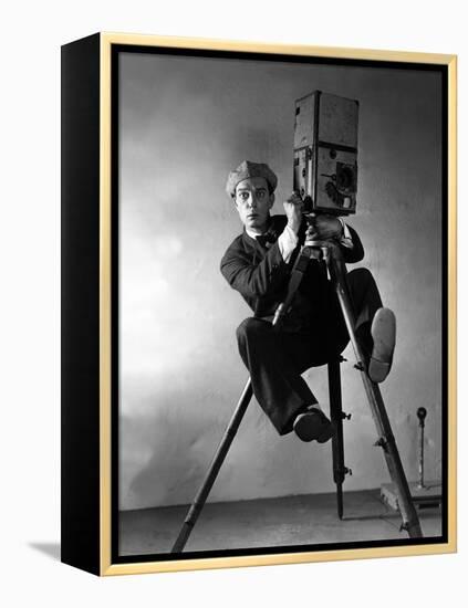 Le Cameraman (The Cameraman) De Edwardsedgwick Avec Buster Keaton 1928-null-Framed Stretched Canvas