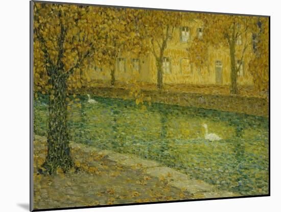 Le Canal, Annecy, 1936-Henri Eugene Augustin Le Sidaner-Mounted Giclee Print