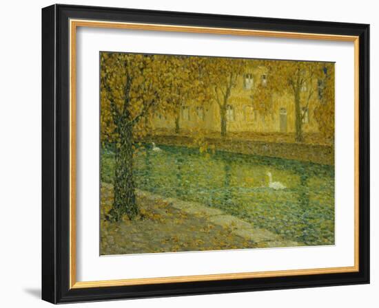 Le Canal, Annecy, 1936-Henri Eugene Augustin Le Sidaner-Framed Giclee Print