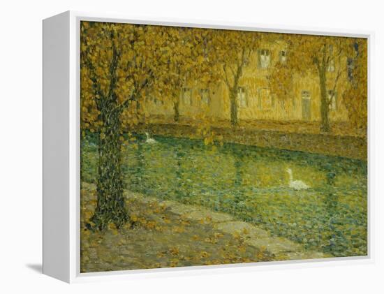 Le Canal, Annecy, 1936-Henri Eugene Augustin Le Sidaner-Framed Premier Image Canvas