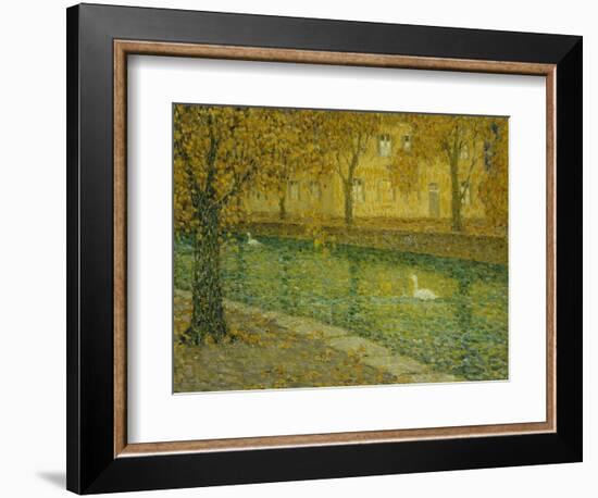 Le Canal, Annecy, 1936-Henri Eugene Augustin Le Sidaner-Framed Giclee Print