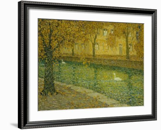 Le Canal, Annecy, 1936-Henri Eugene Augustin Le Sidaner-Framed Giclee Print