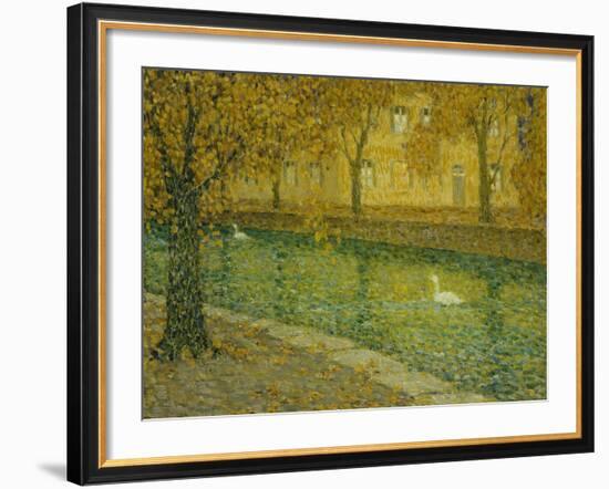 Le Canal, Annecy, 1936-Henri Eugene Augustin Le Sidaner-Framed Giclee Print