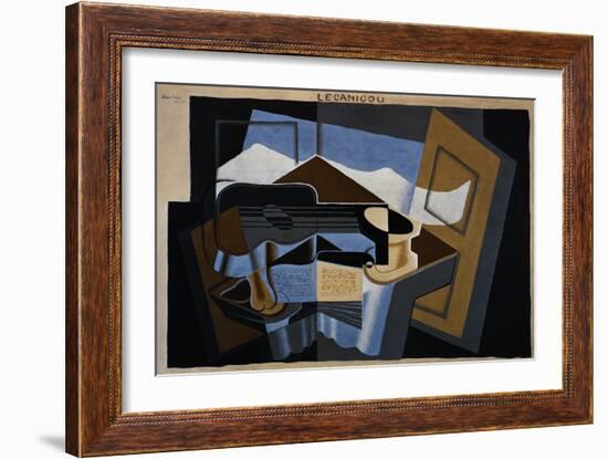 Le Canigou-Juan Gris-Framed Giclee Print