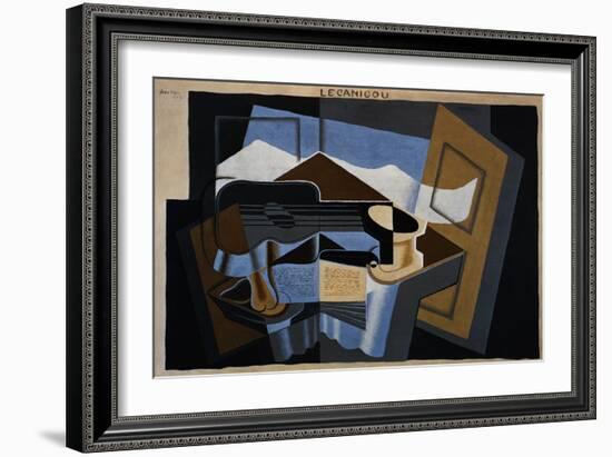 Le Canigou-Juan Gris-Framed Giclee Print