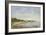 Le Cap, Antibes, 1893 (Oil on Canvas)-Eugene Louis Boudin-Framed Giclee Print