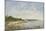 Le Cap, Antibes, 1893 (Oil on Canvas)-Eugene Louis Boudin-Mounted Giclee Print