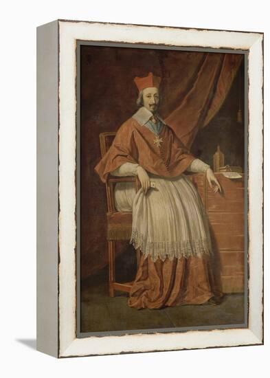 Le cardinal de Richelieu-Philippe De Champaigne-Framed Premier Image Canvas