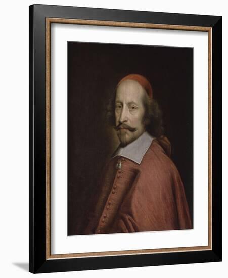 Le cardinal Mazarin-Pierre Mignard-Framed Giclee Print