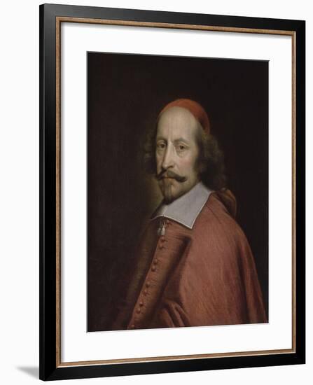 Le cardinal Mazarin-Pierre Mignard-Framed Giclee Print