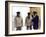 Le Cercle Rouge The red circle by Jean-Pierre Melville with Gian Maria Volonte, Alain Delon and Yve-null-Framed Photo