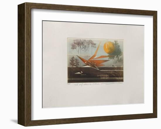 Le Cerf-Volant De L'Illusion-null-Framed Limited Edition