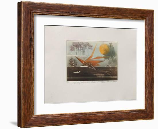 Le Cerf-Volant De L'Illusion-null-Framed Limited Edition