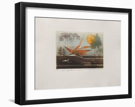 Le Cerf-Volant De L'Illusion-null-Framed Limited Edition