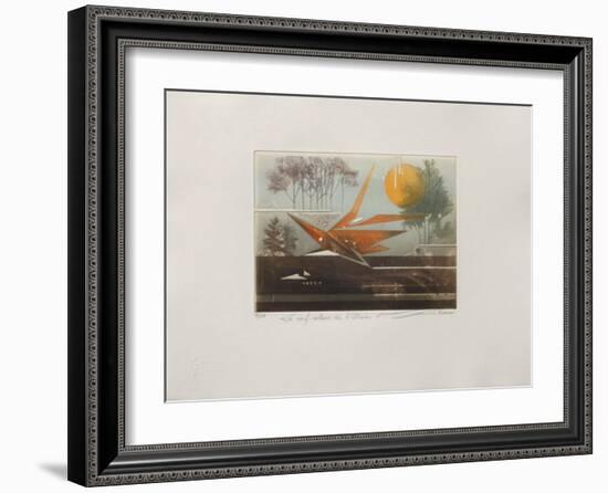 Le Cerf-Volant De L'Illusion-null-Framed Limited Edition