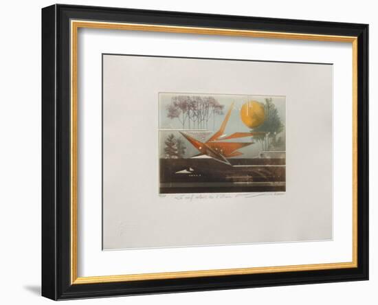 Le Cerf-Volant De L'Illusion-null-Framed Limited Edition