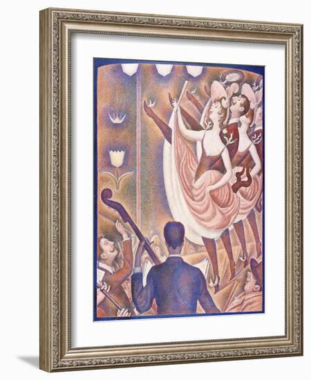 Le Chahut (The Can-Can) by Georges Seurat-Georges Seurat-Framed Giclee Print