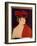 Le Chale Rouge Painting by Alexei Von Javlensky (Alexi Von Jawlensky, Alexej Von Javlenski) (1864-1-Alexej Von Jawlensky-Framed Giclee Print