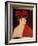 Le Chale Rouge Painting by Alexei Von Javlensky (Alexi Von Jawlensky, Alexej Von Javlenski) (1864-1-Alexej Von Jawlensky-Framed Giclee Print