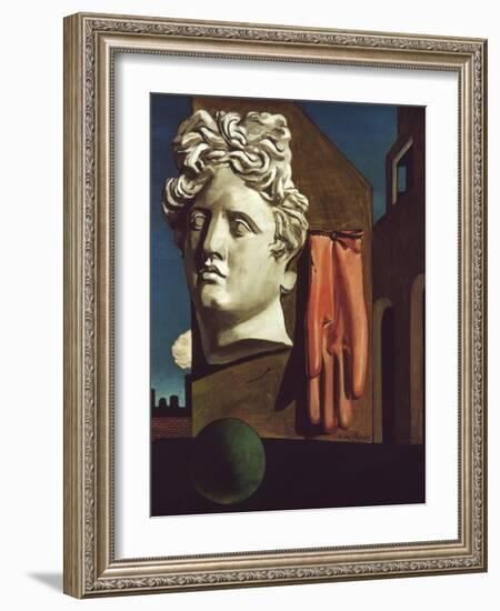 Le Chant D'Amour, 1914-Giorgio De Chirico-Framed Giclee Print