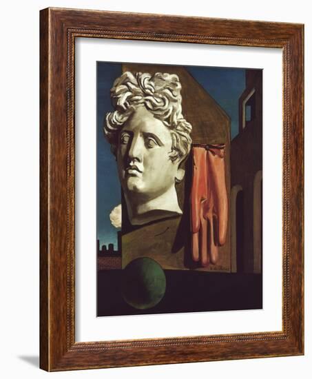 Le Chant D'Amour, 1914-Giorgio De Chirico-Framed Giclee Print