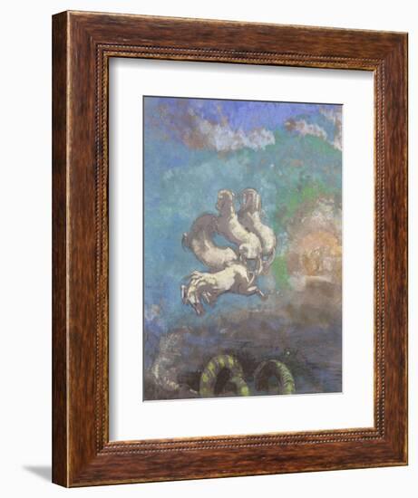 Le Char d'Apollon-Odilon Redon-Framed Giclee Print