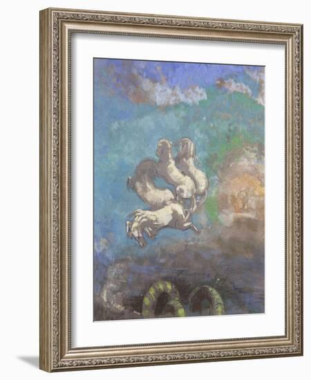 Le Char d'Apollon-Odilon Redon-Framed Giclee Print