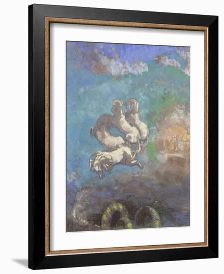 Le Char d'Apollon-Odilon Redon-Framed Giclee Print