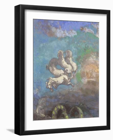 Le Char d'Apollon-Odilon Redon-Framed Giclee Print
