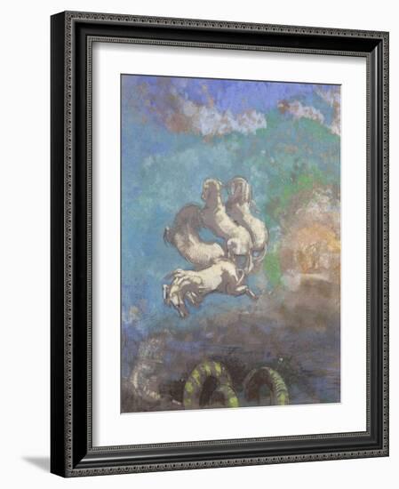 Le Char d'Apollon-Odilon Redon-Framed Giclee Print
