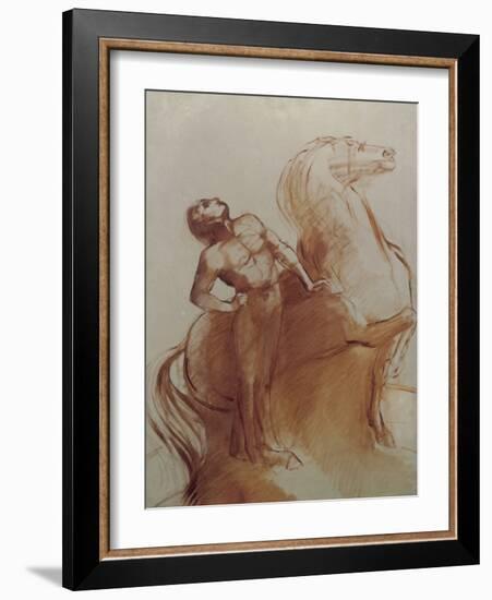 Le Char de Soleil-Odilon Redon-Framed Giclee Print