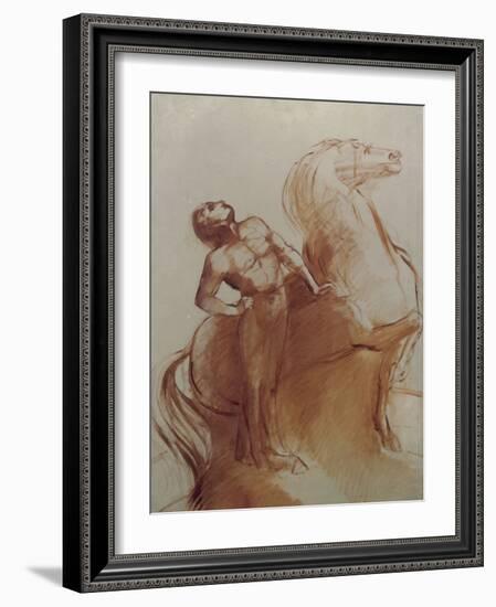 Le Char de Soleil-Odilon Redon-Framed Giclee Print